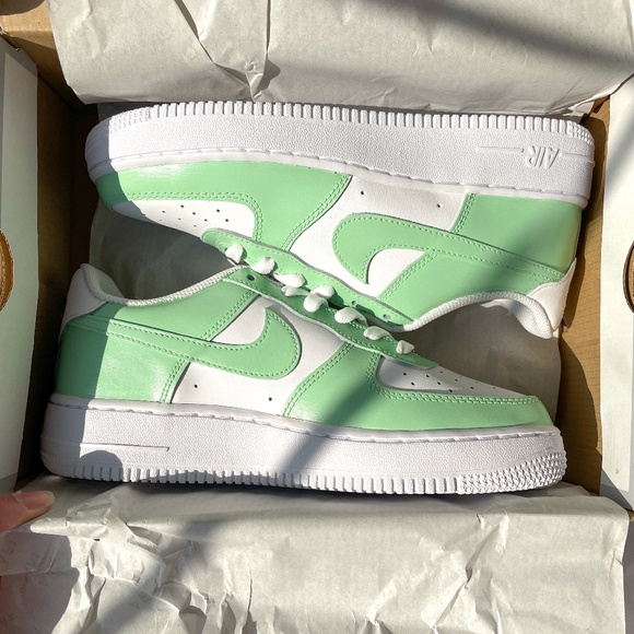 Nike Air Force 1 Spruce Aura Custom - Picture 12 of 12